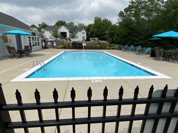 Glimmering Pool at Galbraith Pointe Apartments and Townhomes*, Cincinnati, Ohio