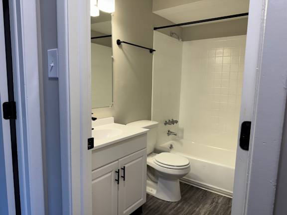 Toilet at Quail Run Apartments, Columbus, 47201