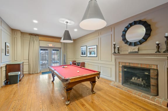 Billiards Room at Indian Creek Apartments*, Cincinnati, OH