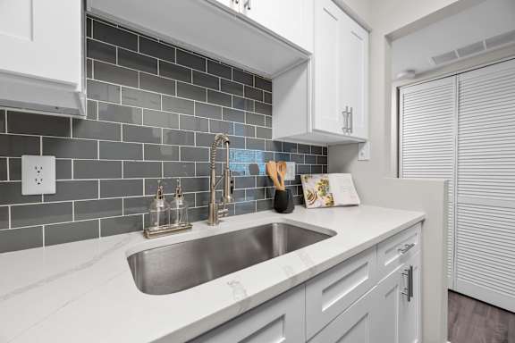 Kitchen Space at The Rand Apartments, Ohio