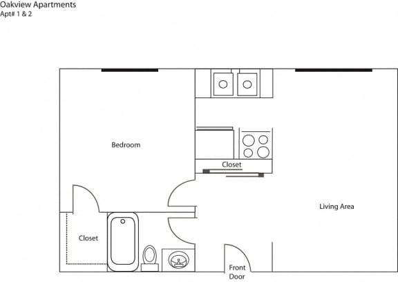 Oakview Floorplan 1 at Cincinnati Premier Living*, Cincinnati, OH, 45213