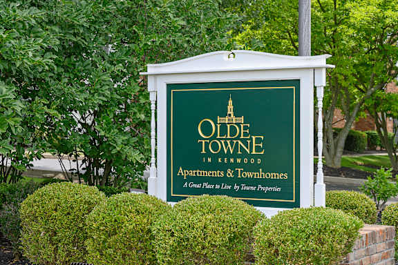Property Signage at Olde Towne in Kenwood, Cincinnati