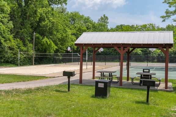 Picnic Area at Hilltop Apartments, Cincinnati