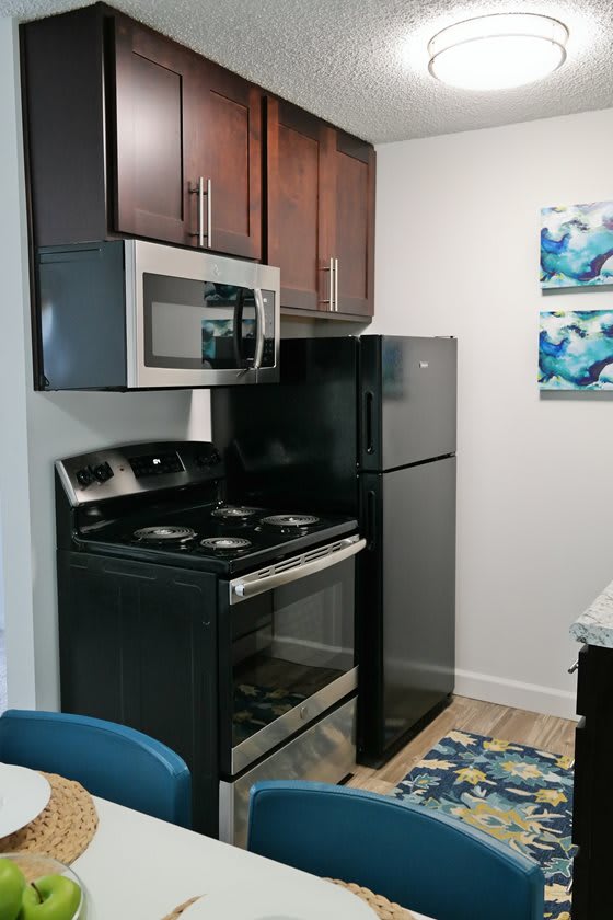 Stainless Steel Appliances Available at Tall Timber Apartments, Cincinnati, Ohio