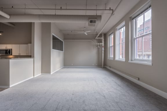 Upper floor area at The Lofts at Shillito Place, Cincinnati, 45202