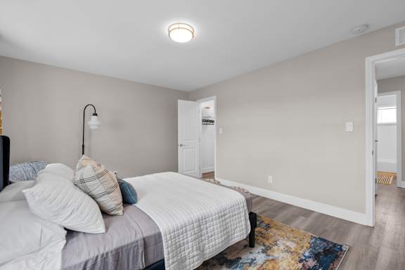 White Bedroom at The Rand Apartments, Ohio, 43227