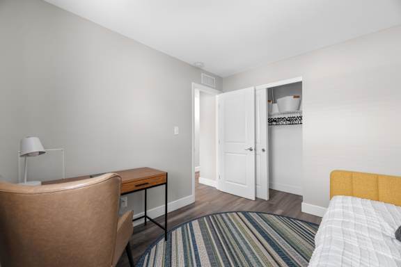 Study Desk at The Rand Apartments, Columbus, OH, 43227