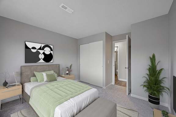 Bedroom at The Reserve at Grand Valley, Milford