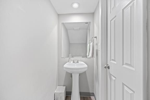 White Bathroom at The Parkton, Ohio, 45231