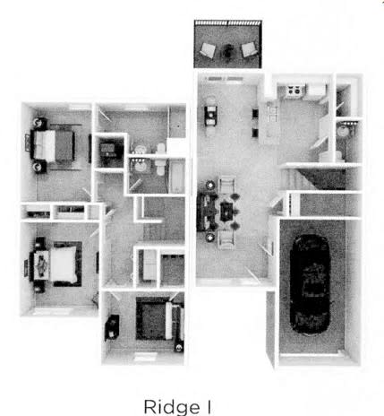 Floor Plans of Traditions at Slate Ridge in Reynoldsburg, OH
