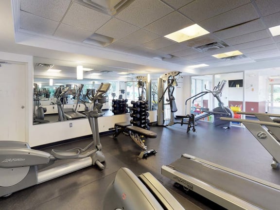 Gym at Tysons Glen Apartments and Townhomes, Falls Church