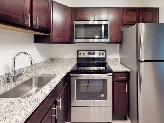 Kitchen at Tysons Glen Apartments and Townhomes, Falls Church