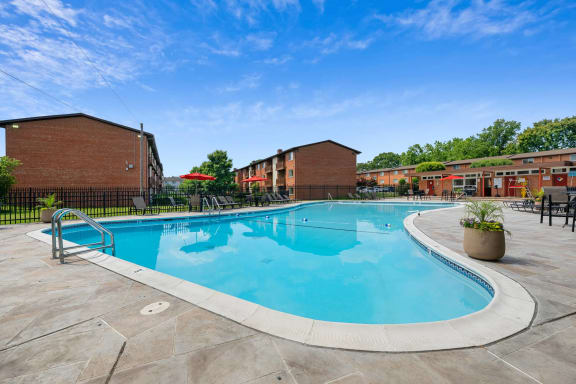 Swimming Pool at Rose Hill Apartments, Alexandria, VA, 22310