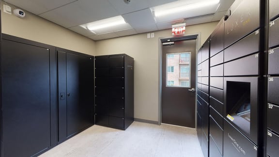 Black Lockers at Rose Hill Apartments, Virginia