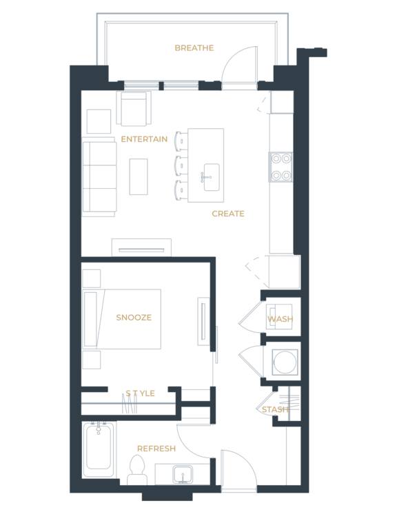 A1 floor plan