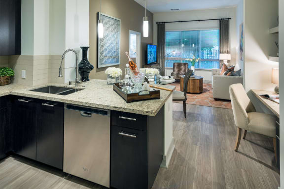 Open layout apartments at Cannery Park by Windsor, San Jose, CA