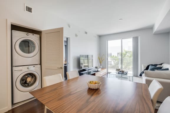 In-home washer and dryer at Allure by Windsor, 6750 Congress Avenue, FL