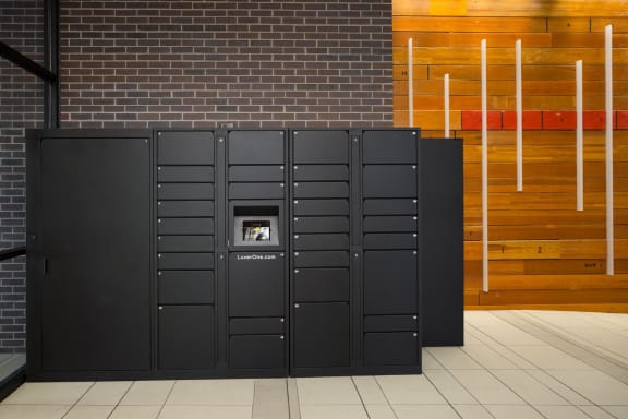 24-Hour Package Lockers at The Casey, Denver, Colorado