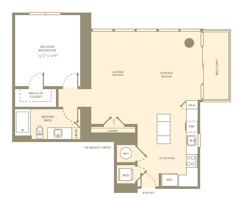 Floor Plan at Amaray Las Olas, 215 SE 8th Ave, FL