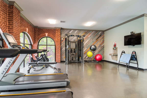 Windsor Vinings Apartments in Atlanta has an onsite Fitness Center with Cardio Equipment
