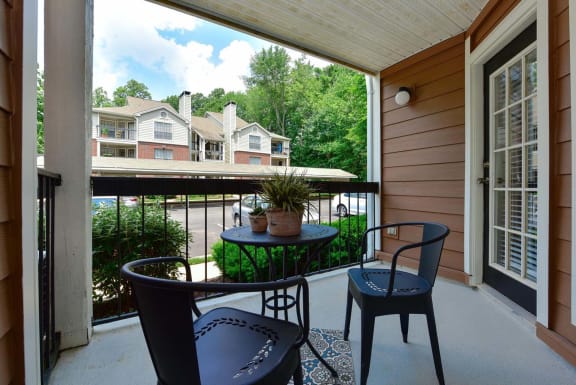 Windsor Oak Creek - Apartment Balcony  in Fairfax VA