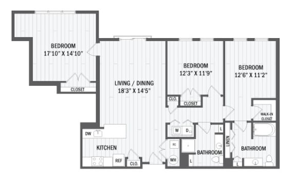 C2 Floor Plan at Windsor Radio Factory, Melrose, 02176