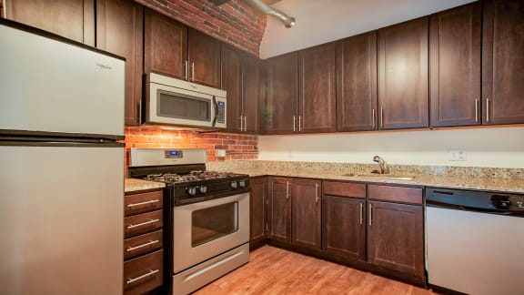 Spacious Kitchen With Pantry Cabinet at Windsor Radio Factory, Melrose, MA, 02176