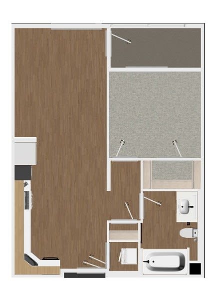 Floor plan at Malden Station by Windsor, Fullerton, CA