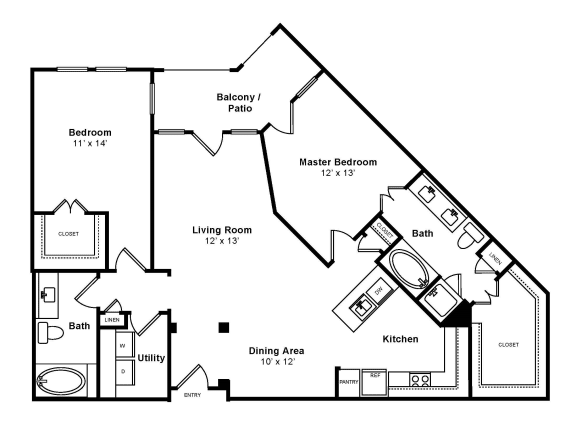 Querencia Floor Plan at The Monterey by Windsor
