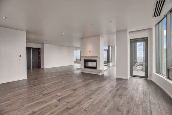 Penthouse with open design Penthouse with open design at The Bravern, Bellevue, WA