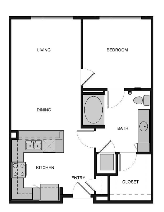 A3 Floor Plan at South Park by Windsor