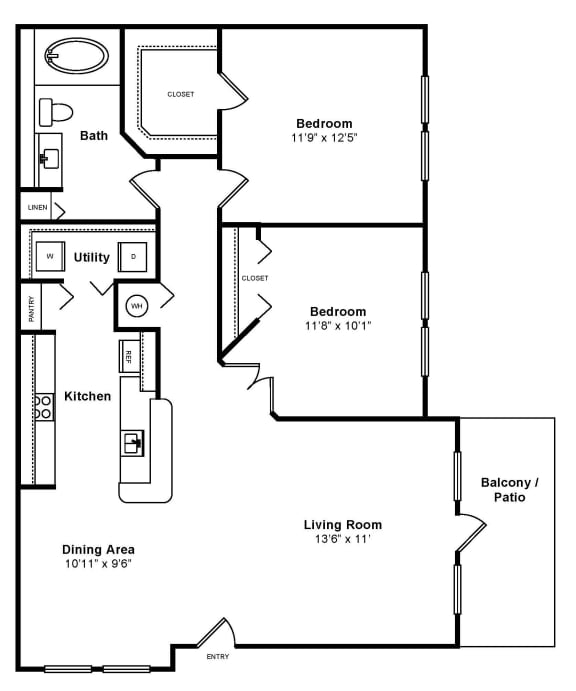 Floorplan at Windsor at Miramar, 3701 Southwest 160th Avenue, 33027