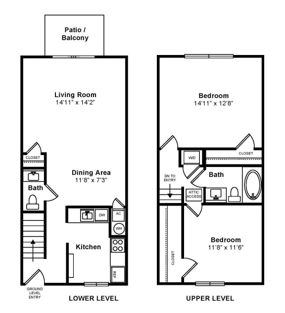 Whitney Floorplan at Windsor Ridge at Westborough, 1 Windsor Ridge Drive, Westborough, MA 1581