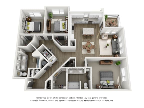 C1 Floor Plan