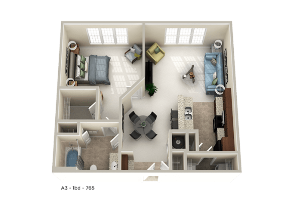 a floor plan image of the crossings at carlsbad apartments in san diego, ca