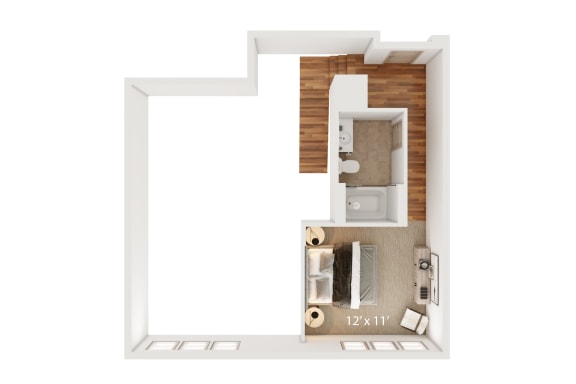 The Porter Brewers Hill K Level 2 Floor Plan