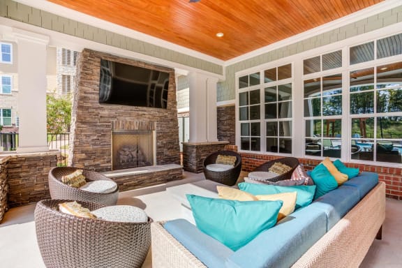 fire place lounge