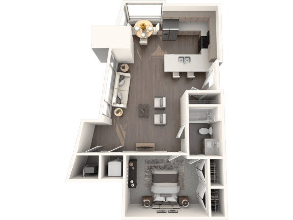 NoBe Market Loft L2 Floor Plan