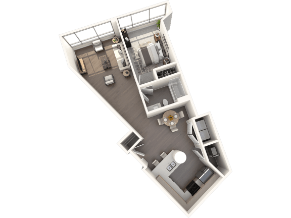 NoBe Market Loft L5 Floor Plan