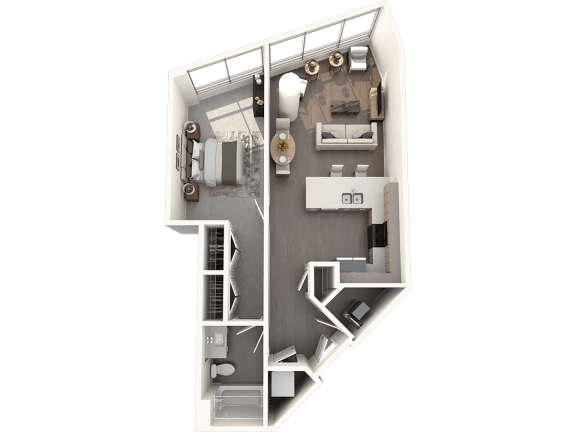 NoBe Market Loft L7 Floor Plan