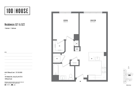 Email Attachment at 100 House, Jersey City, 07310