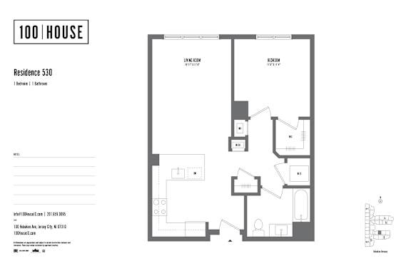Email Attachment at 100 House, Jersey City, 07310