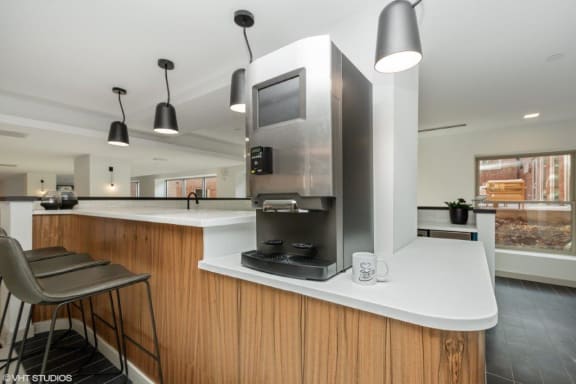 a kitchen or kitchenette at element austin round rock