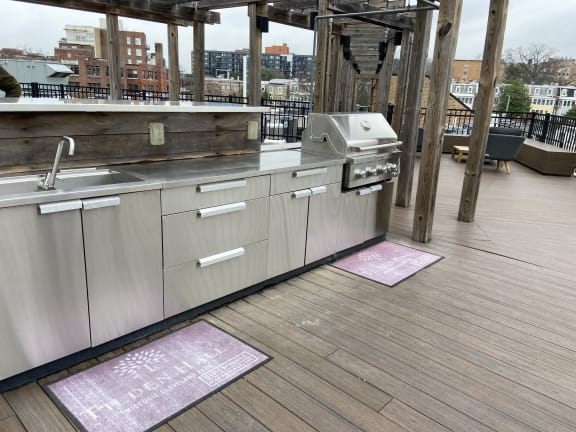 Rooftop Outdoor Kitchen