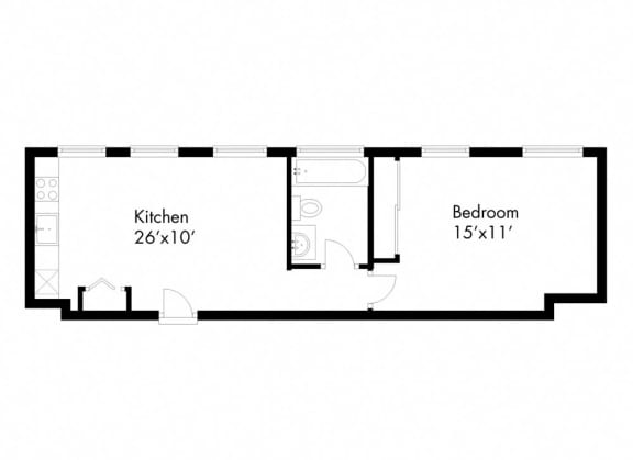 floor plan of the lower level floor plan