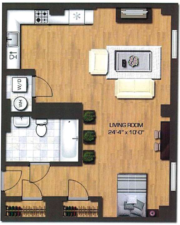 Floor Plan  x09 Floor Plan at 3333 Wisconsin, Washington, DC, 20016
