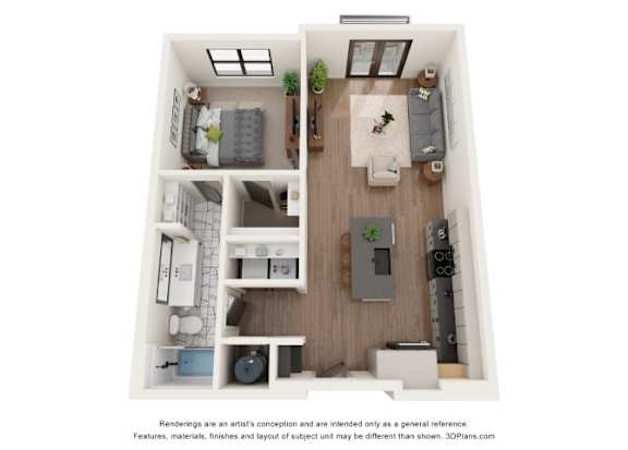 1 bed 1 bath at Vintage Edge Nashville Apartments, Nashville, TN