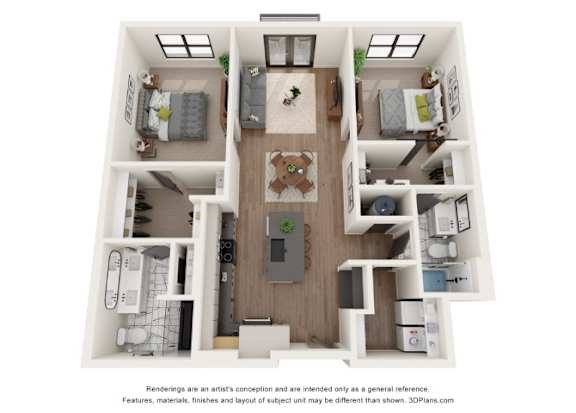 2 bed 2 bath at Vintage Edge Nashville Apartments, Nashville, TN