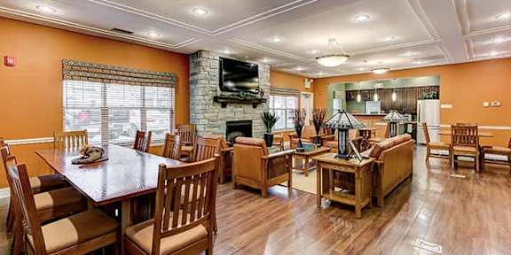 Clubhouse Living Space at The Villages at Belle Hill, Maryland, 21921