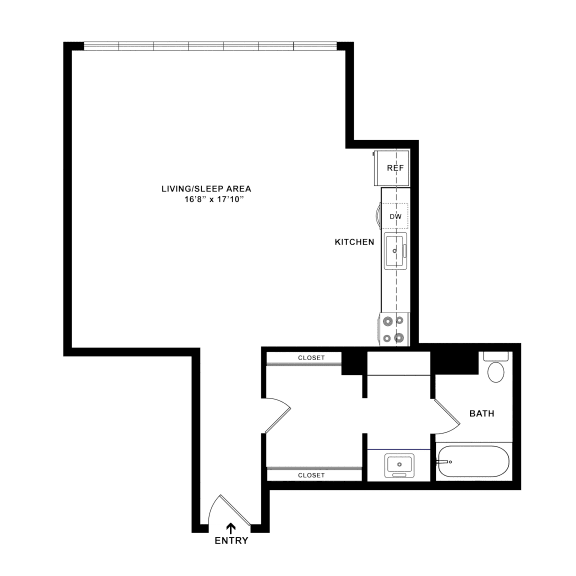 Studio, 1, 2 & 3 Bedroom Apartments in College Park, MD | Seven Springs